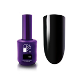 Grape gel collor #02 15ml. Черный