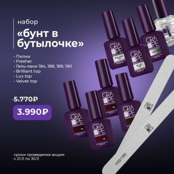 Набор  «бунт в бутылочке»