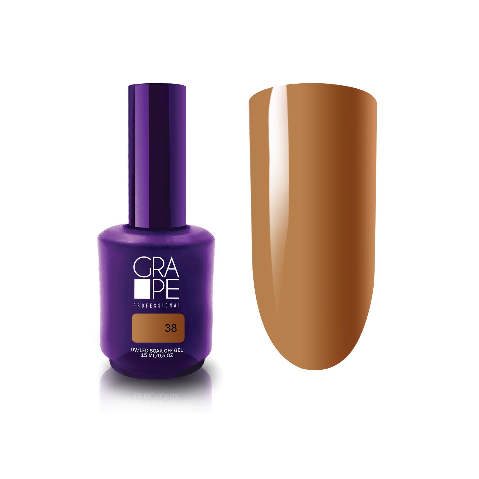 Grape gel collor #38 15ml.