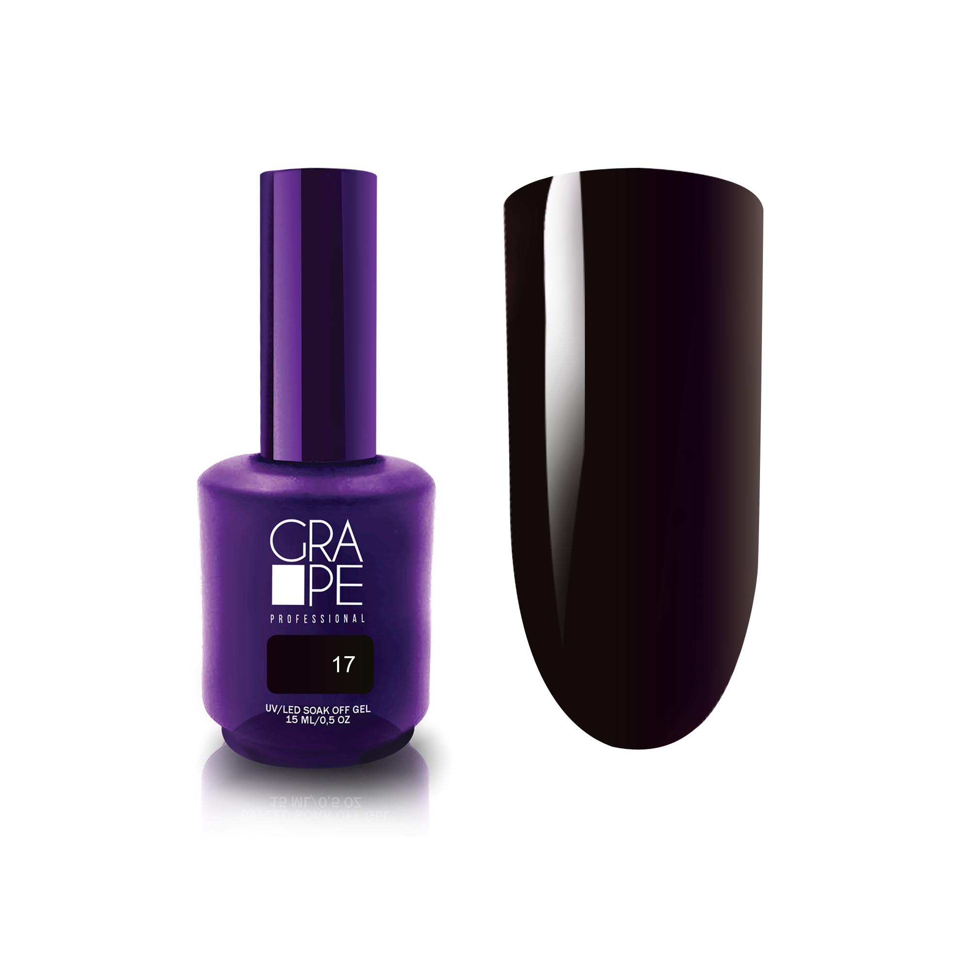Grape gel collor #17 15ml.